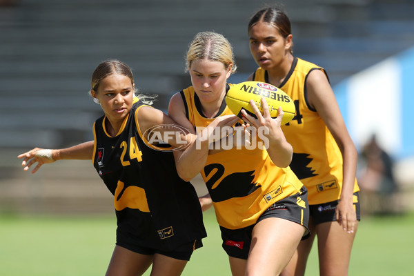 AFLW 2022 U16 Girls Championships - WA Black v WA Gold - 918056