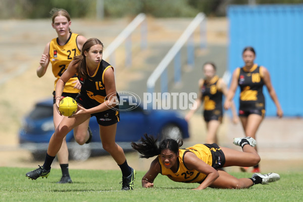 AFLW 2022 U16 Girls Championships - WA Black v WA Gold - 918125