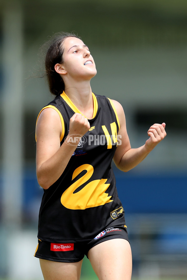 AFLW 2022 U16 Girls Championships - WA Black v WA Gold - 918165