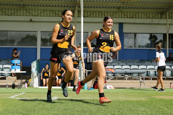 AFLW 2022 U16 Girls Championships - WA Black v WA Gold - 918190