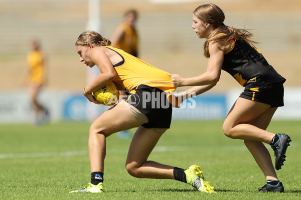 AFLW 2022 U16 Girls Championships - WA Black v WA Gold - 918231