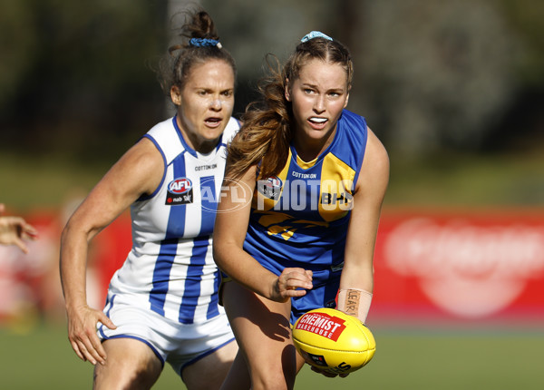 AFLW 2022 Round 10 - North Melbourne v West Coast - 918179