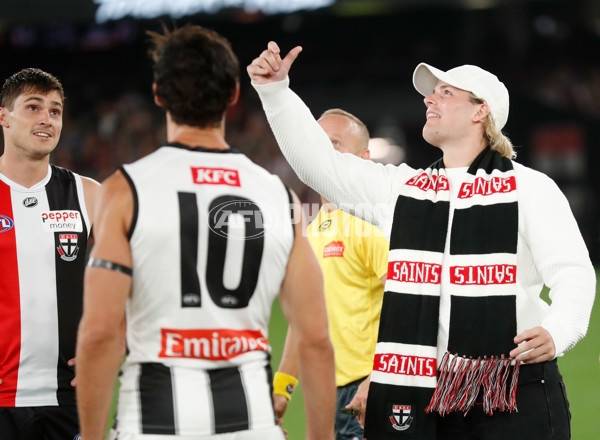 AFL 2022 Round 01 - St Kilda v Collingwood - 920474