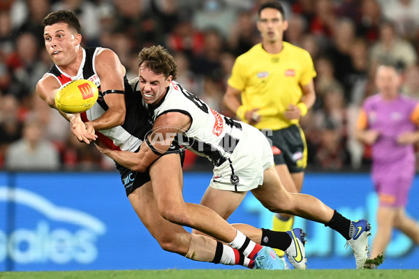 AFL 2022 Round 01 - St Kilda v Collingwood - 920515
