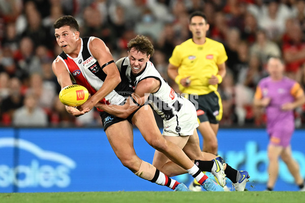 AFL 2022 Round 01 - St Kilda v Collingwood - 920514