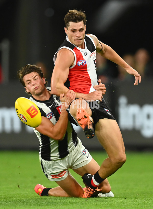 AFL 2022 Round 01 - St Kilda v Collingwood - 920525