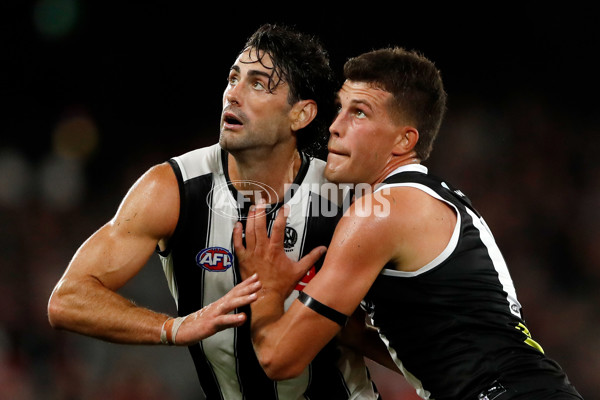 AFL 2022 Round 01 - St Kilda v Collingwood - 920538