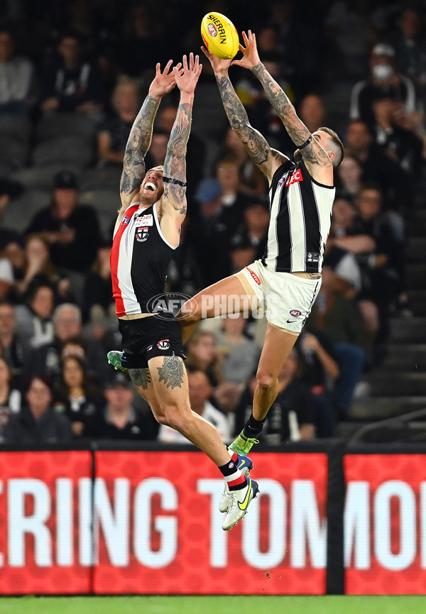 AFL 2022 Round 01 - St Kilda v Collingwood - 920566