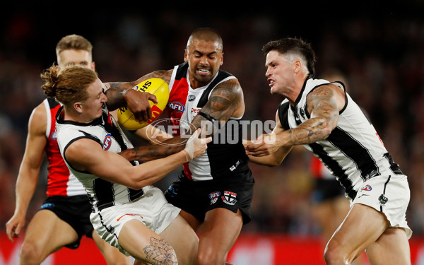 AFL 2022 Round 01 - St Kilda v Collingwood - 920570