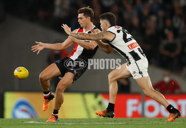 AFL 2022 Round 01 - St Kilda v Collingwood - 920597