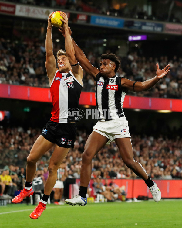 AFL 2022 Round 01 - St Kilda v Collingwood - 920609