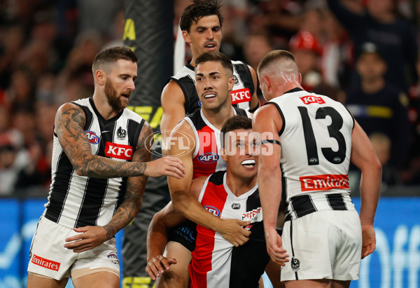 AFL 2022 Round 01 - St Kilda v Collingwood - 920490