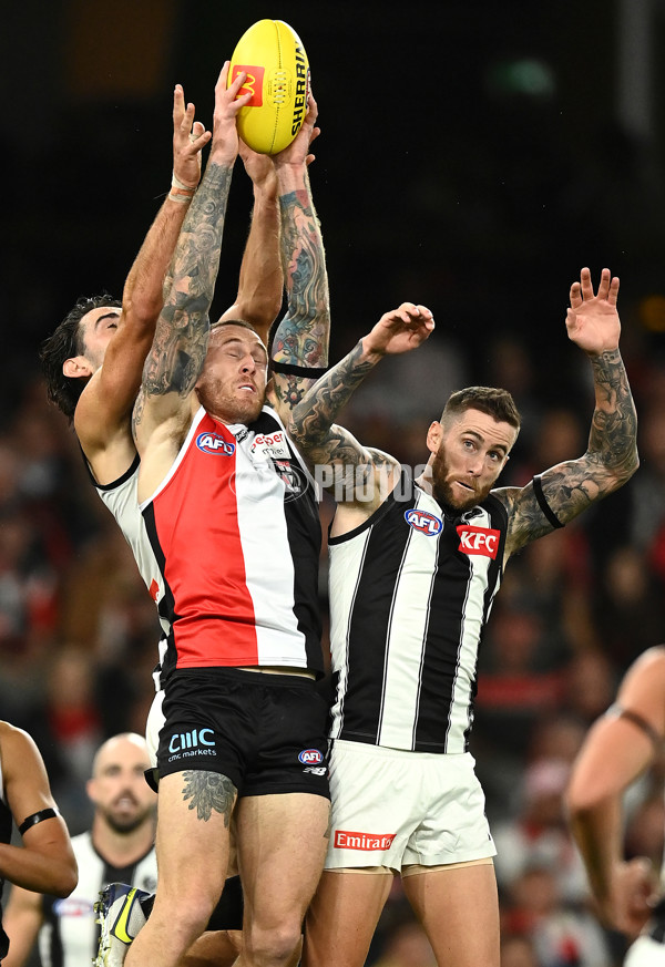 AFL 2022 Round 01 - St Kilda v Collingwood - 920536