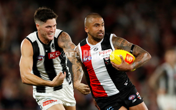 AFL 2022 Round 01 - St Kilda v Collingwood - 920579