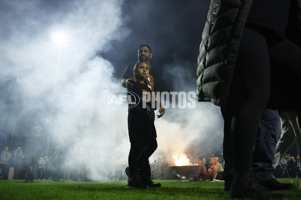 AFL 2023 Media - Ngarra Jarra Healing Ceremony - A-20639390