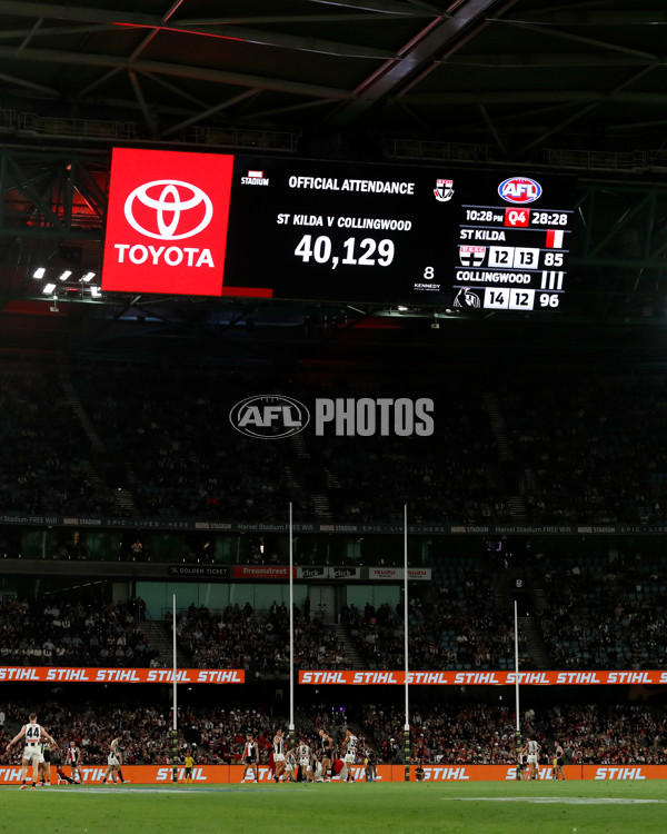 AFL 2022 Round 01 - St Kilda v Collingwood - 920797