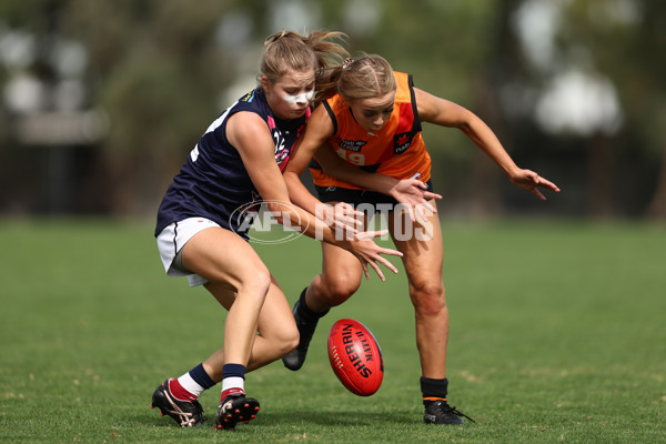 NAB League Girls 2022 - Calder Cannons v Sandringham - 921940