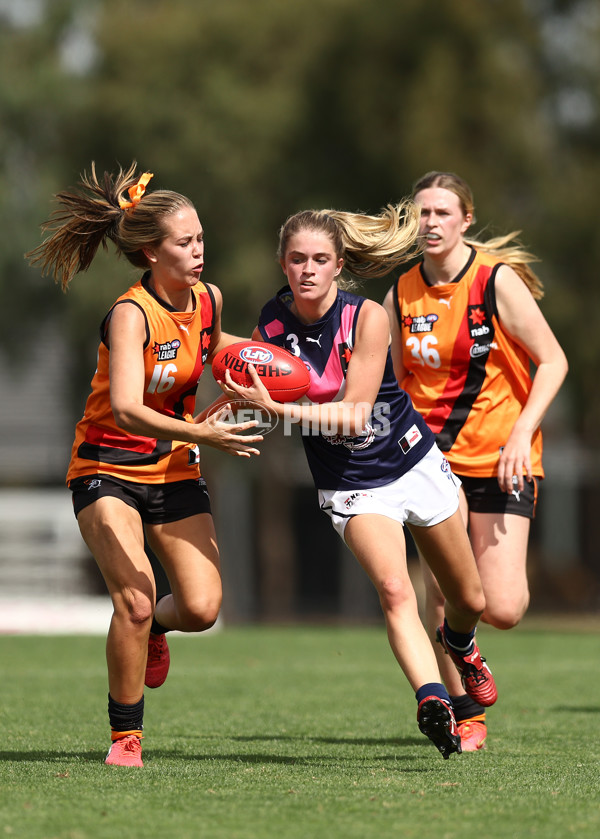 NAB League Girls 2022 - Calder Cannons v Sandringham - 921965