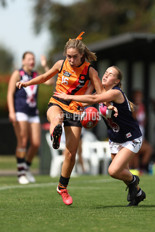 NAB League Girls 2022 - Calder Cannons v Sandringham - 921957