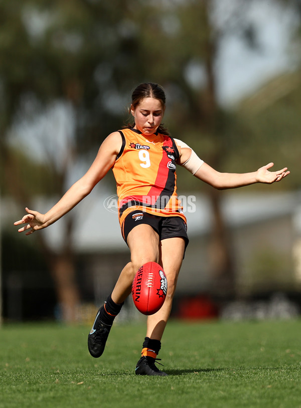 NAB League Girls 2022 - Calder Cannons v Sandringham - 922281