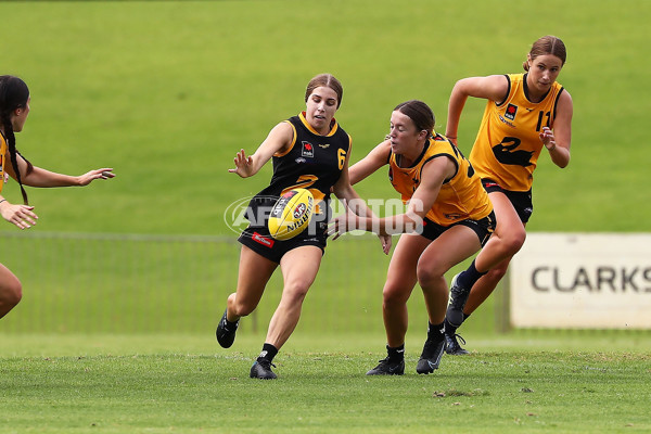 AFLW 2022 U16 Girls Championships - WA Gold v WA Black - 923036