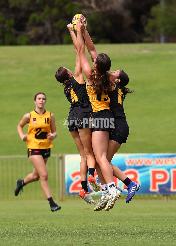 AFLW 2022 U16 Girls Championships - WA Gold v WA Black - 923050