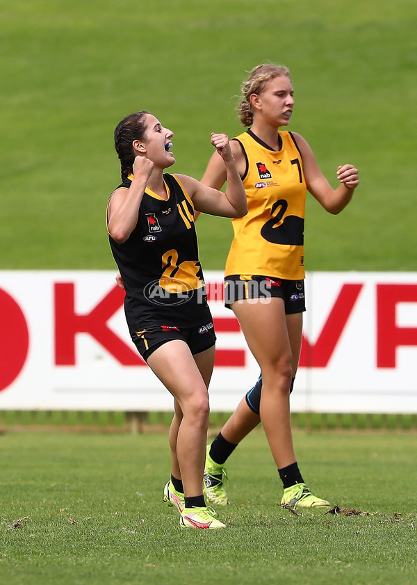 AFLW 2022 U16 Girls Championships - WA Gold v WA Black - 923053