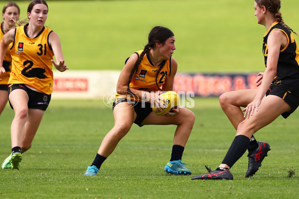 AFLW 2022 U16 Girls Championships - WA Gold v WA Black - 923091