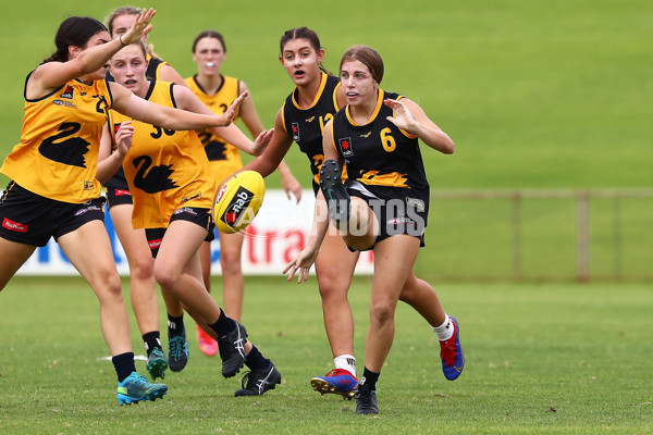 AFLW 2022 U16 Girls Championships - WA Gold v WA Black - 923142