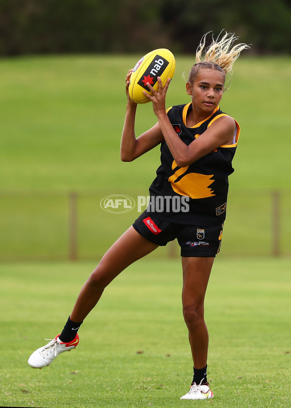 AFLW 2022 U16 Girls Championships - WA Gold v WA Black - 923144