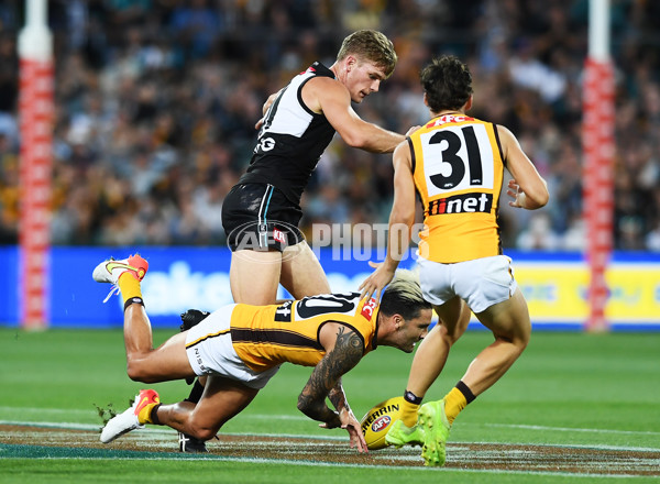 AFL 2022 Round 02 - Port Adelaide v Hawthorn - 925061