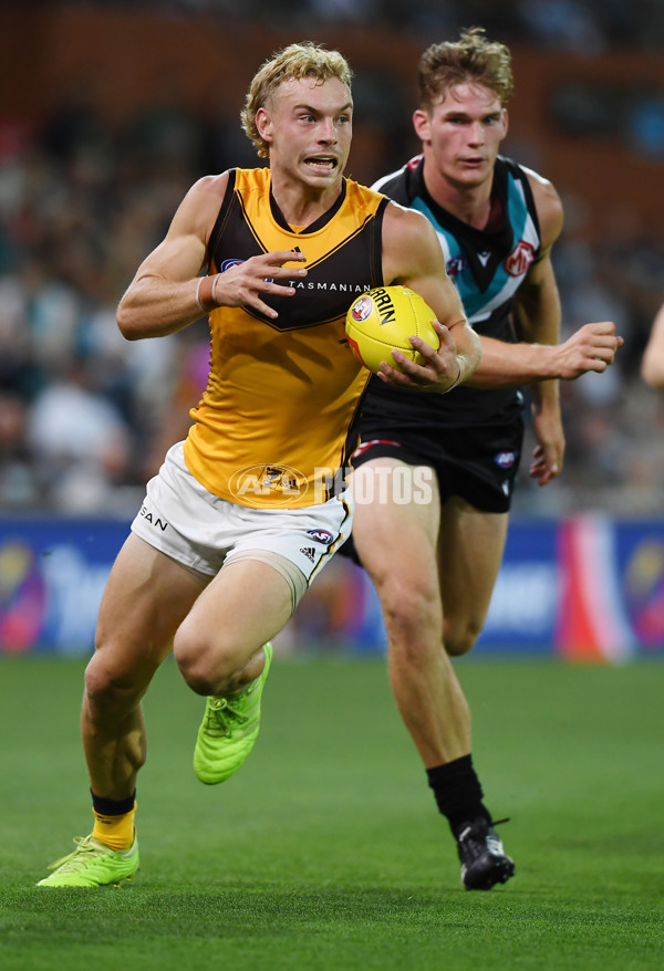 AFL 2022 Round 02 - Port Adelaide v Hawthorn - 925151