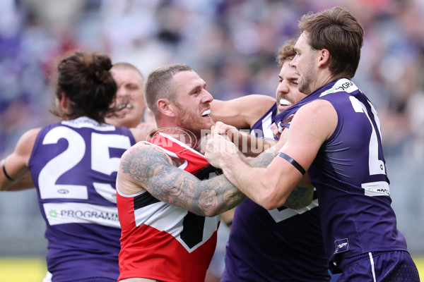 AFL 2022 Round 02 - Fremantle v St Kilda - 926518