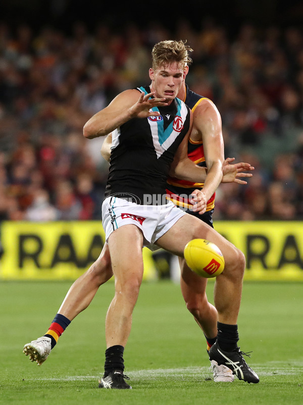 AFL 2022 Round 03 - Adelaide v Port Adelaide - 927776