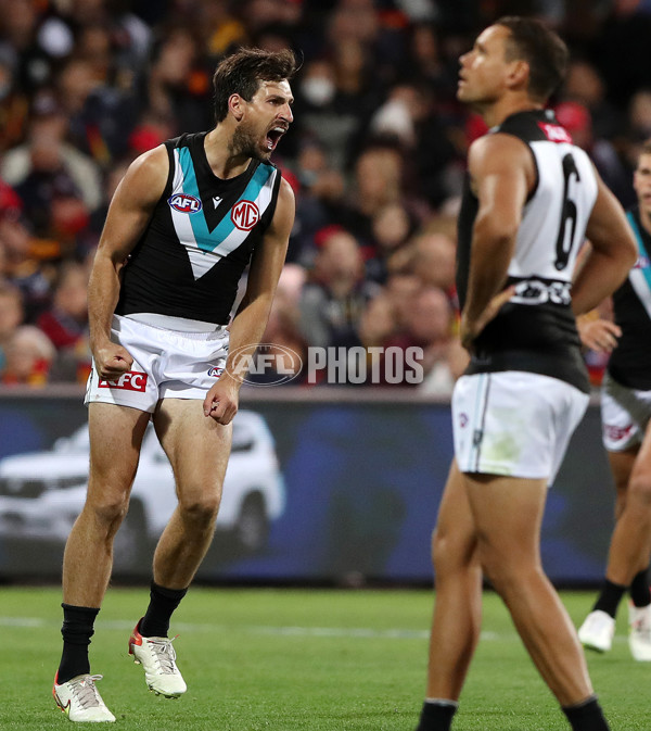 AFL 2022 Round 03 - Adelaide v Port Adelaide - 927928