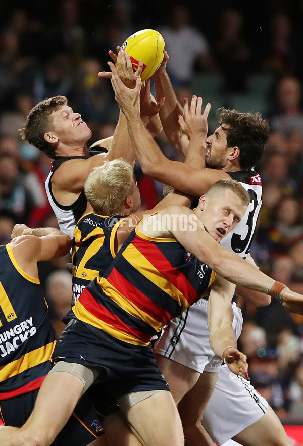 AFL 2022 Round 03 - Adelaide v Port Adelaide - 927936