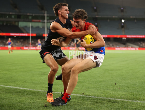 AFL 2022 AAMI Community Series - Carlton v Melbourne - 914692