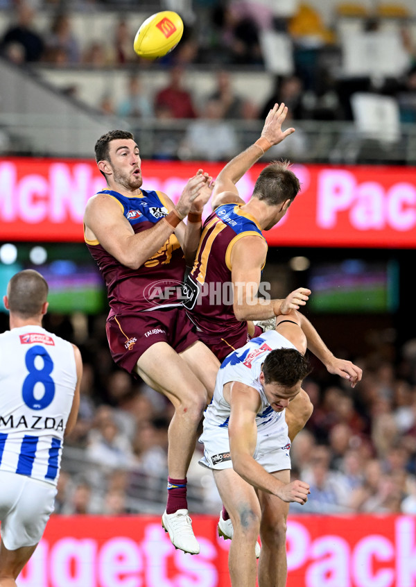 AFL 2022 Round 03 - Brisbane v North Melbourne - A-20855386