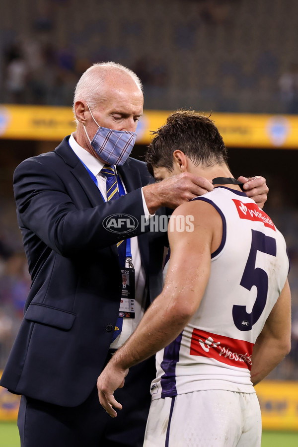 AFL 2022 Round 03 - West Coast v Fremantle - 930152