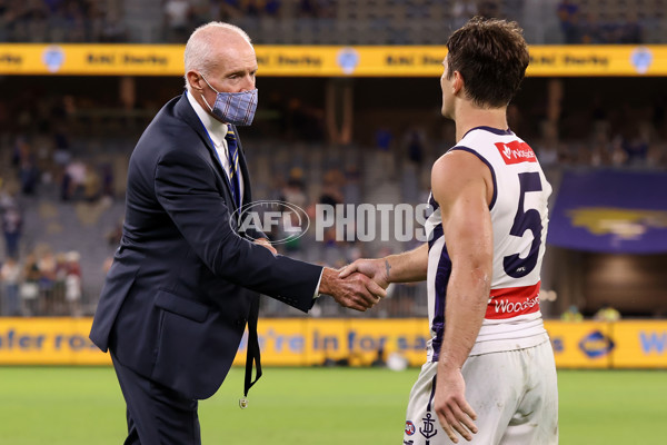 AFL 2022 Round 03 - West Coast v Fremantle - 930154