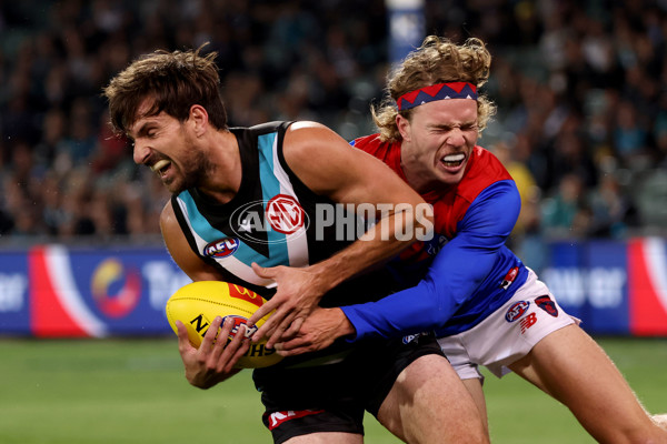 AFL 2022 Round 04 - Port Adelaide v Melbourne - 931112