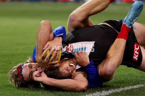 AFL 2022 Round 04 - Port Adelaide v Melbourne - 931113