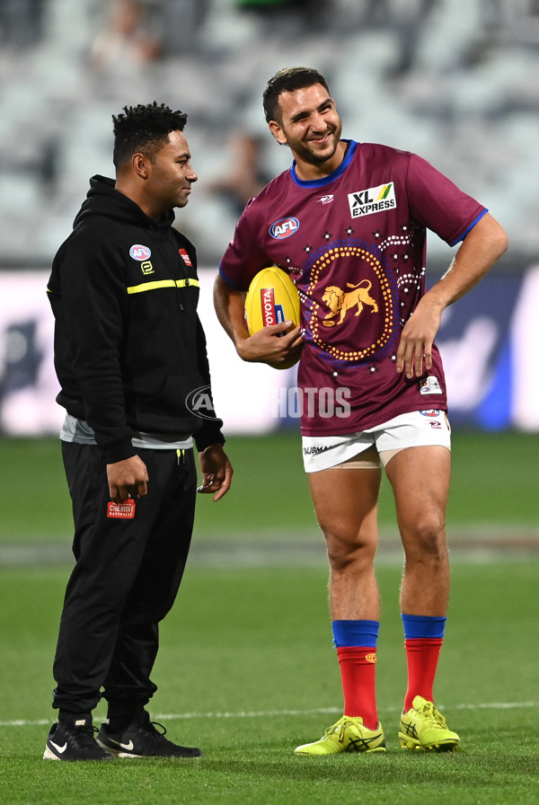 AFL 2022 Round 04 - Geelong v Brisbane - 931327