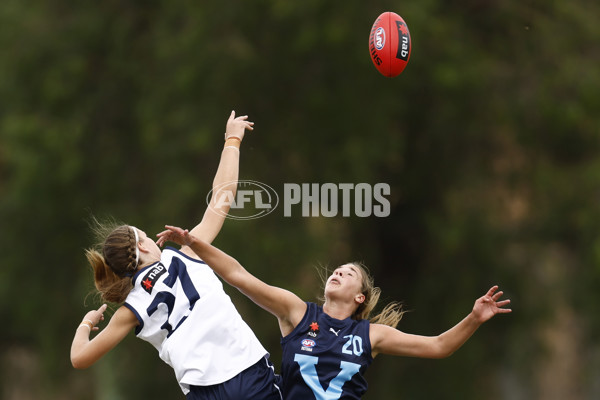 AFLW 2022 U16 Girls Championships - Vic Country v Vic Metro - 934549