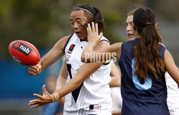 AFLW 2022 U16 Girls Championships - Vic Country v Vic Metro - 934612