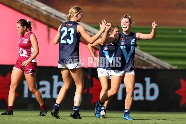 AFLW 2022 U18 Girls Championships - QLD v Vic Metro - 937232