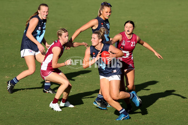 AFLW 2022 U18 Girls Championships - QLD v Vic Metro - 937281