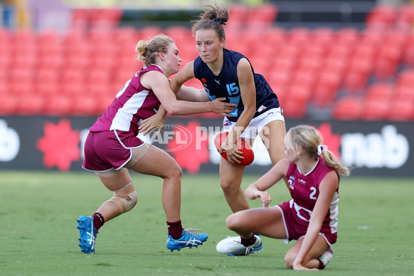 AFLW 2022 U18 Girls Championships - QLD v Vic Metro - 937225