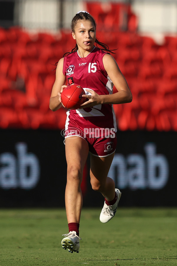 AFLW 2022 U18 Girls Championships - QLD v Vic Metro - 937251