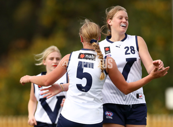 AFLW 2022 U16 Girls Championships - Vic Metro v Vic Country - 937354